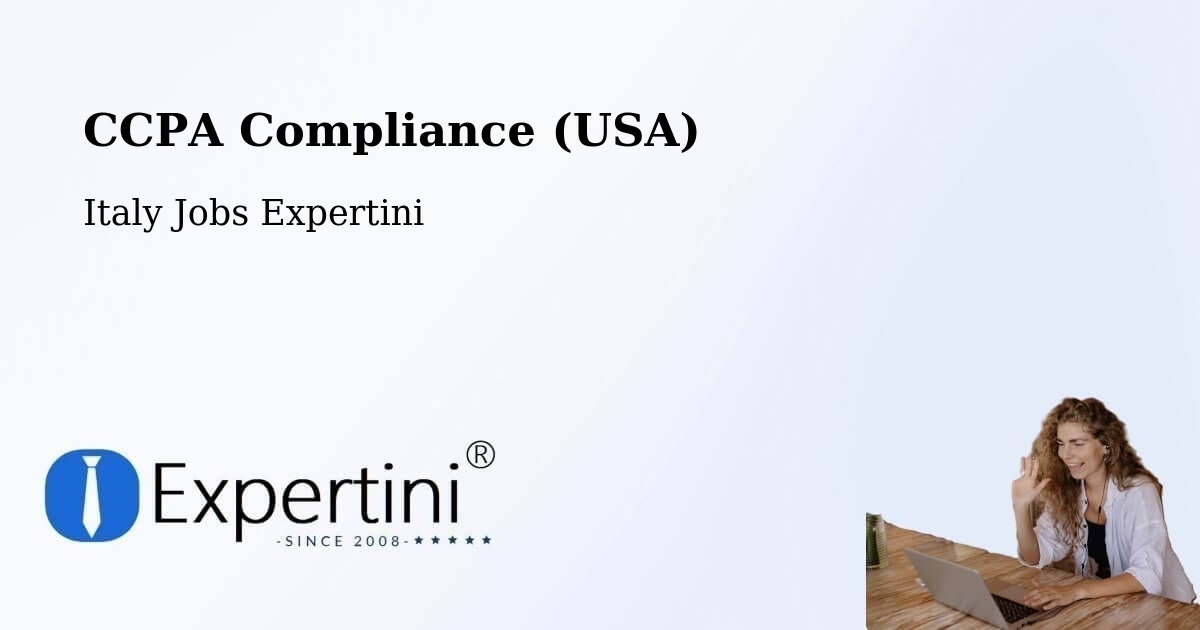 CCPA Privacy Rights & Compliance Notice – Colle Di Tora - Italy Jobs Expertini